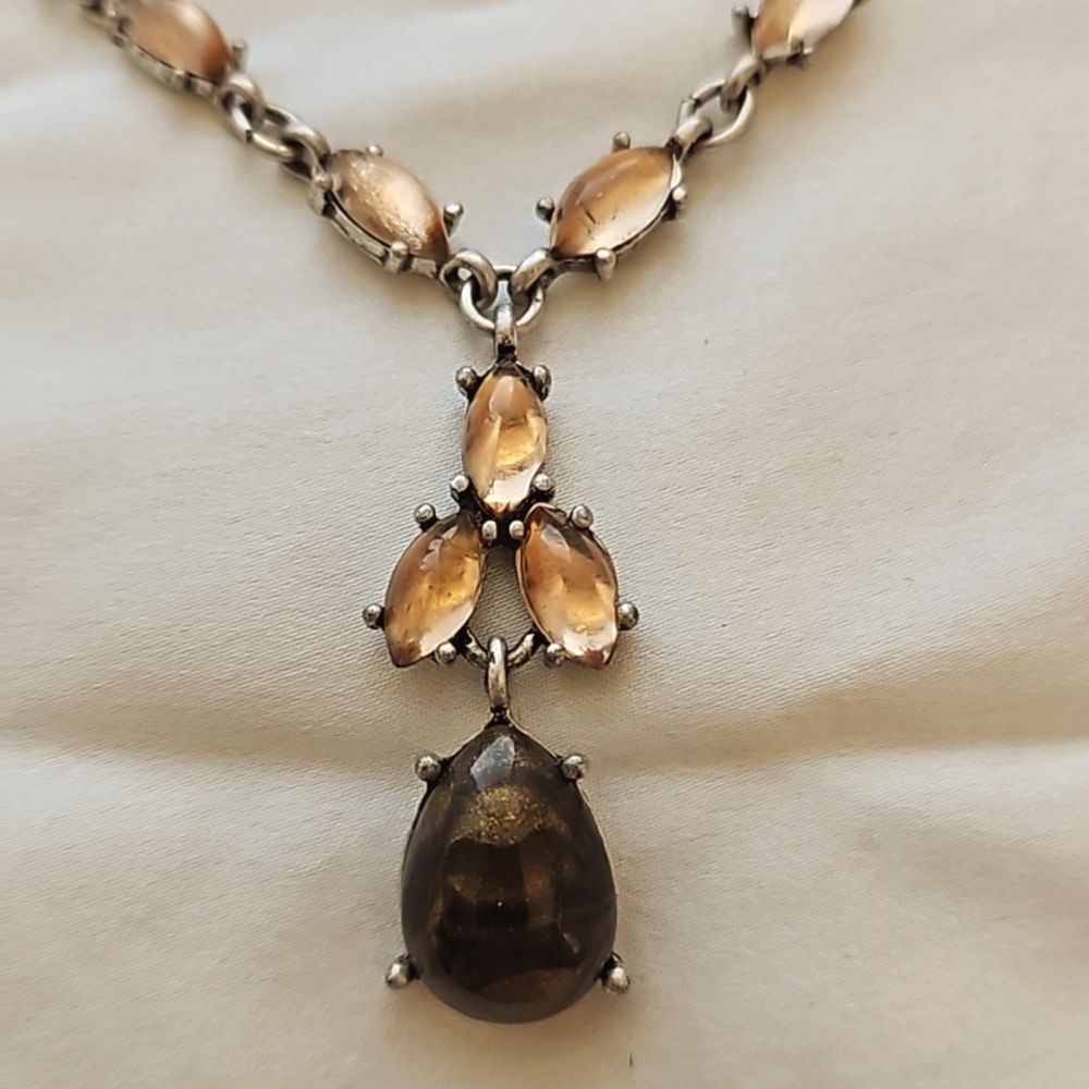 Victorian Y necklace